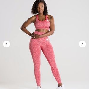 Women’s Best Red Marl Move Seamless Leggings